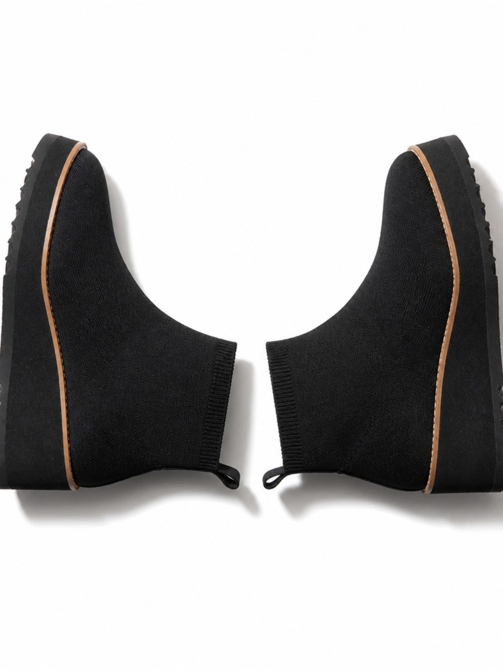 Eileen Fisher Knit Platform Boots